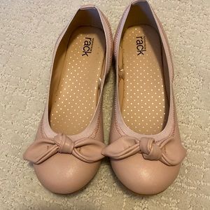 Nordstrom rack pink shoes with bow